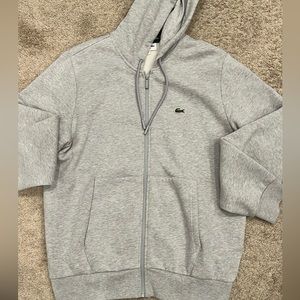 Men’s Lacoste sip up sweater